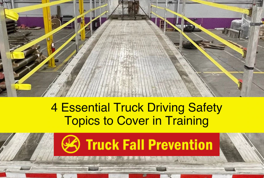 4 Essential Truck Driving Safety Topics to Cover in Training