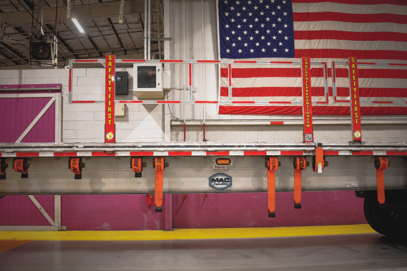 A photo of the Truck Fall Prevention Drop-In System